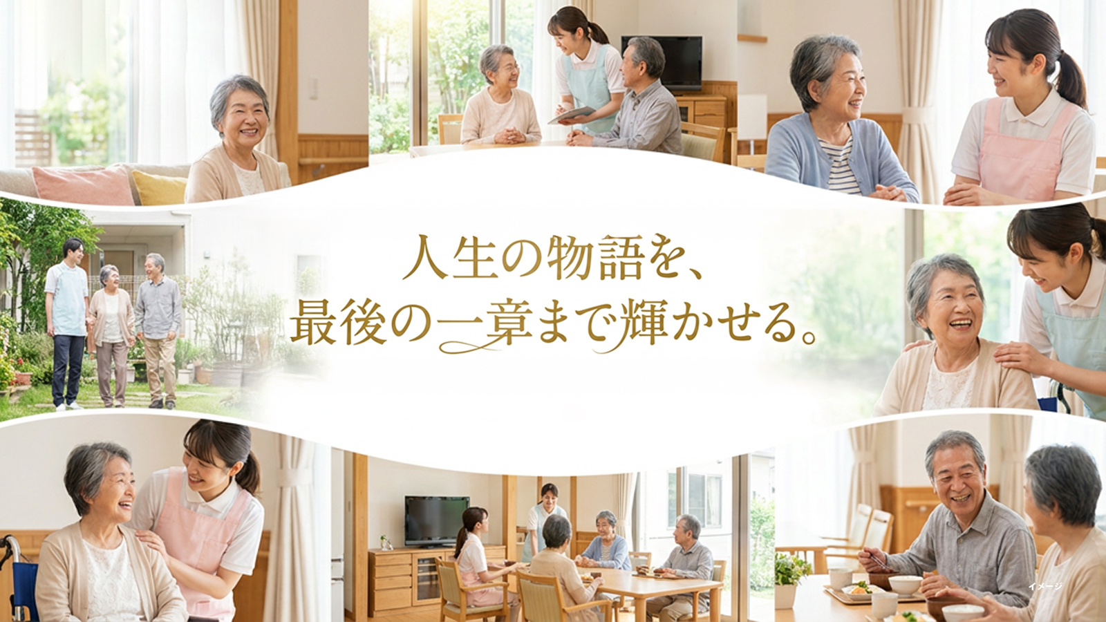 人生の物語を、最後の一章まで輝かせる。