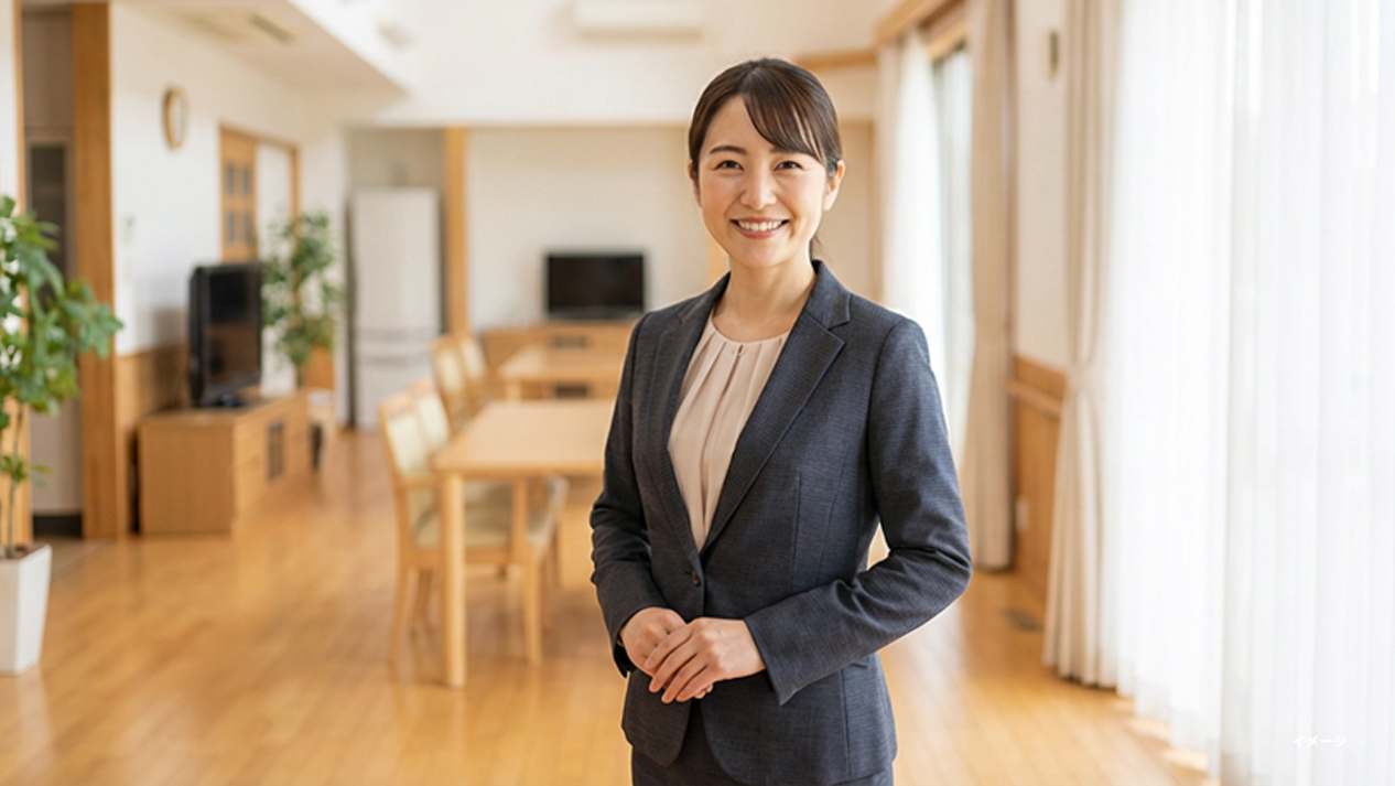 サービス付き高齢者向き住宅の施設長イメージ