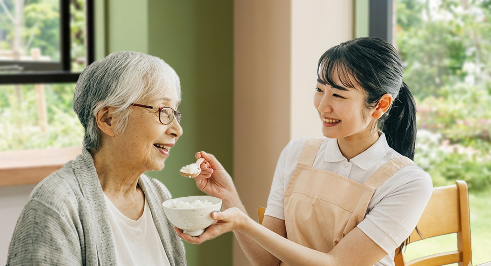 食事介護のイメージ